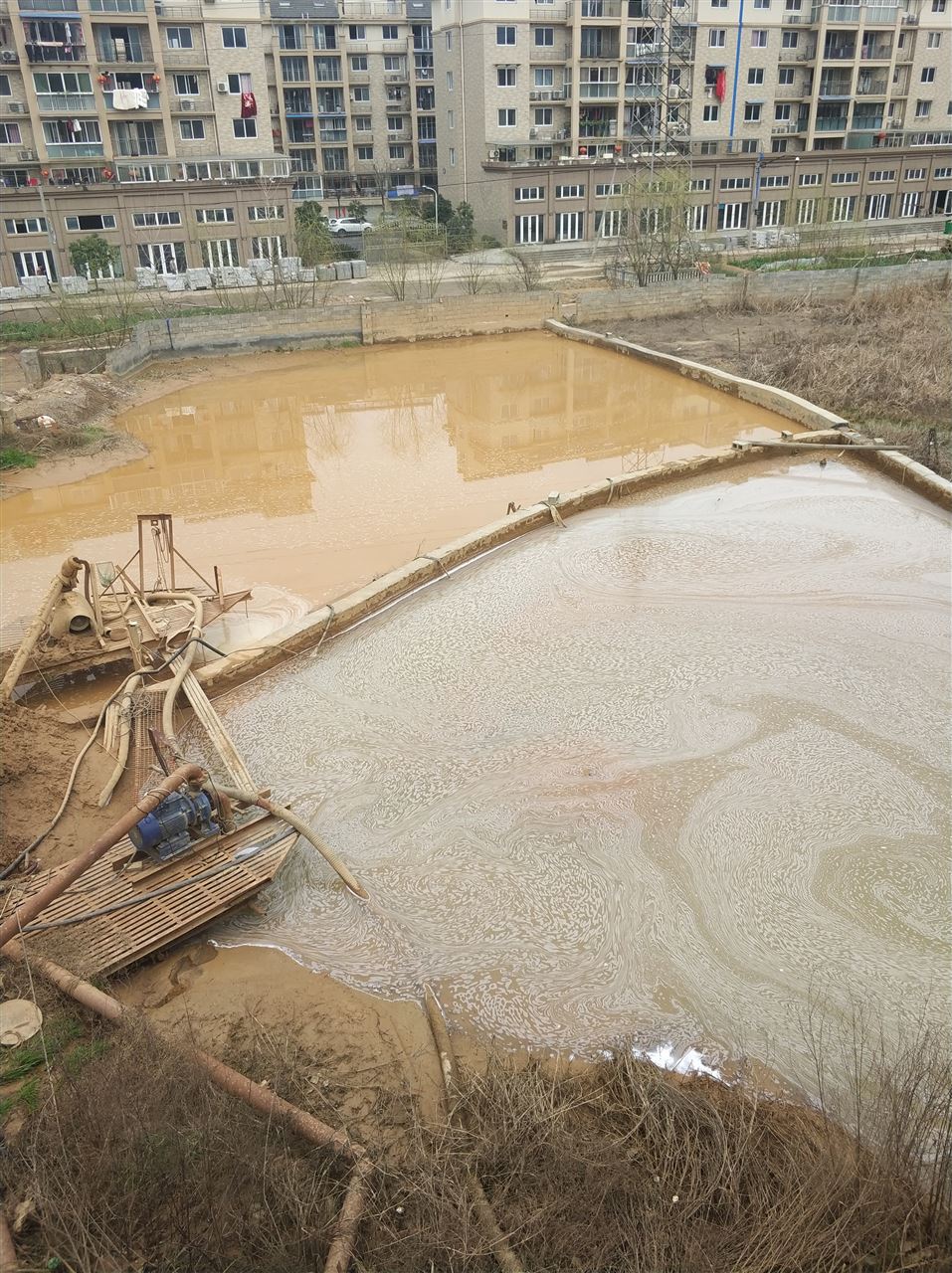 漳平沉淀池淤泥清理-厂区废水池淤泥清淤