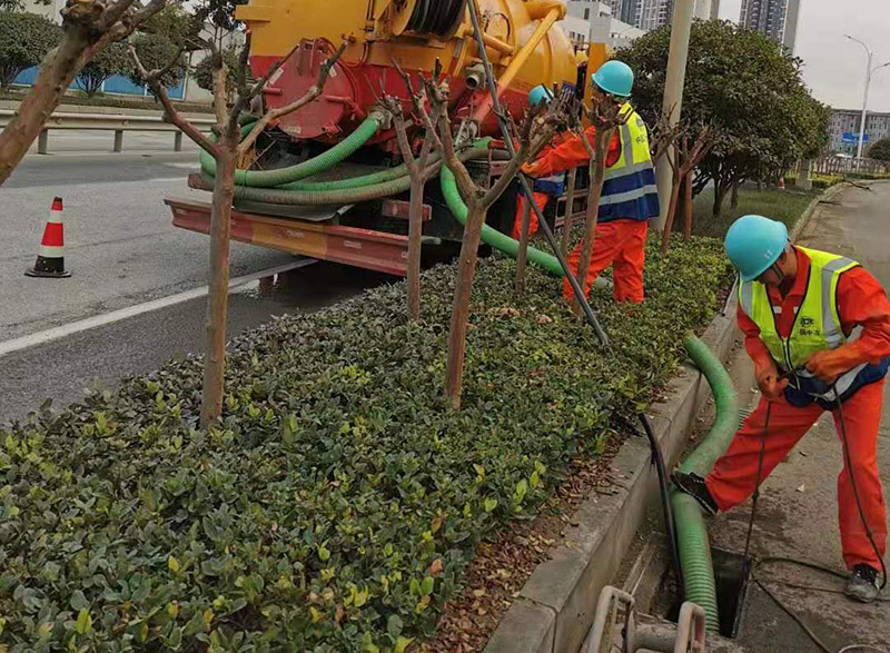 漳平市政管道清淤